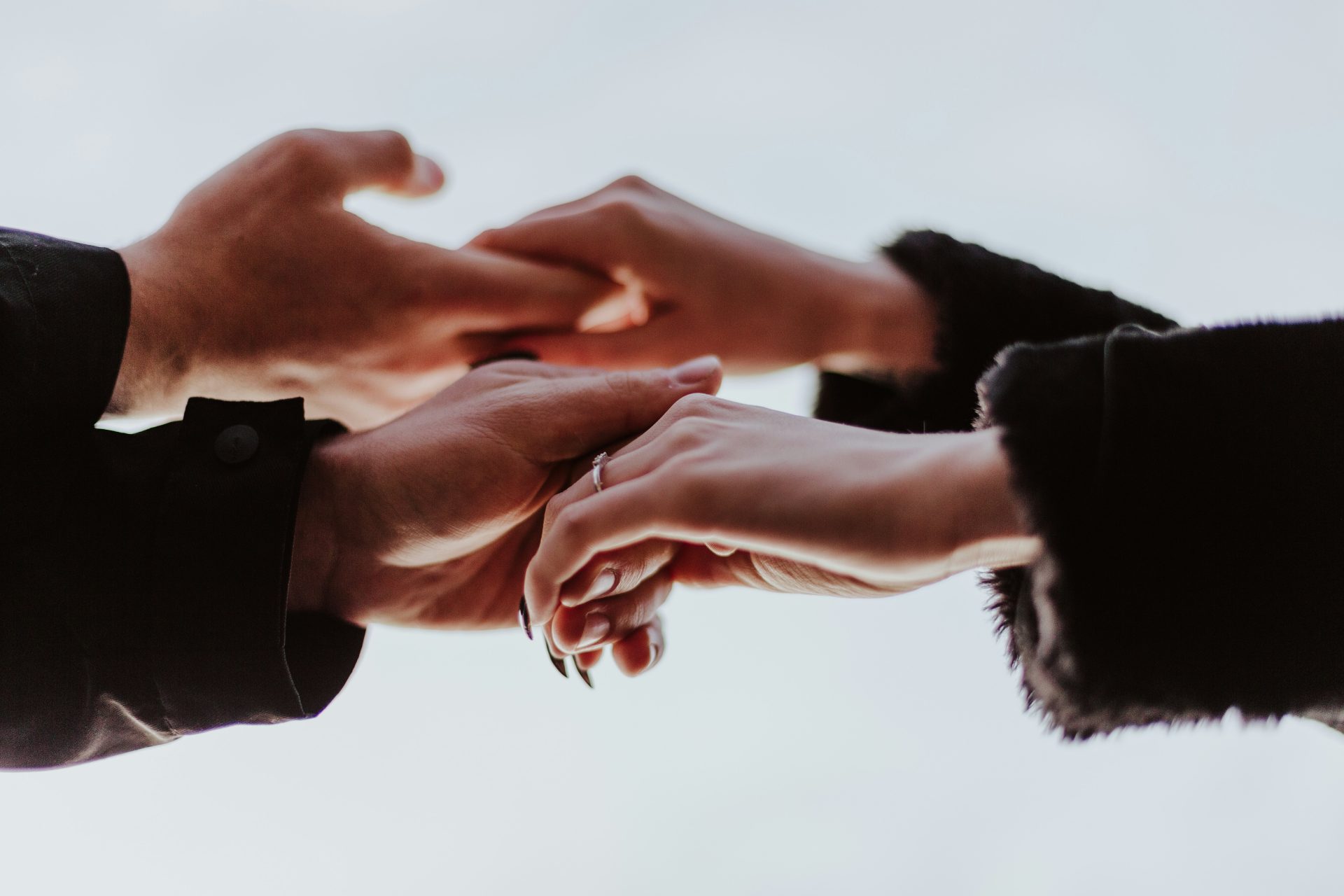 voir la photographie des mains d'une personne tenant